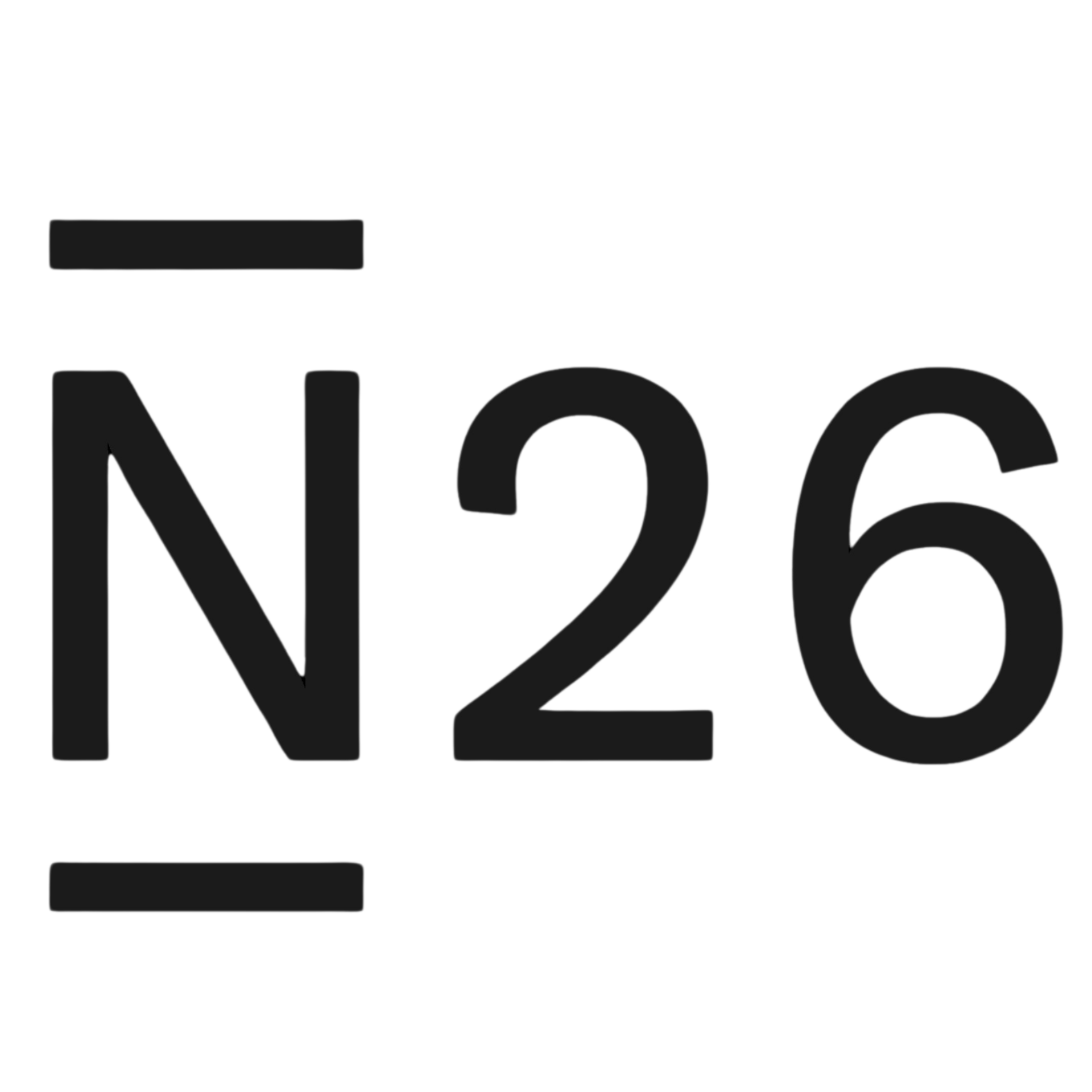 N26 Logo - Schwarz-Weiß